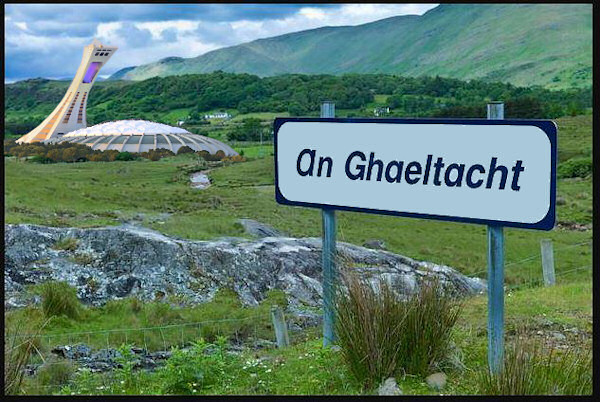 Gaeilge website banner